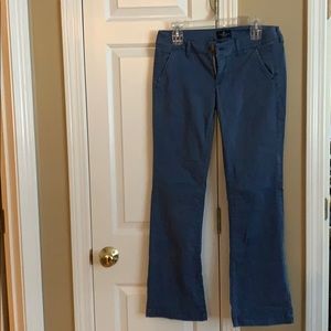 American Eagle Blue flared pants